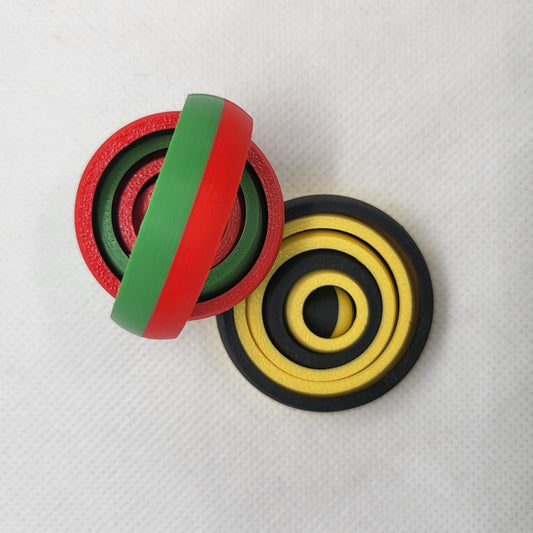 3D Printed Gyroscopic Fidget Toy – Stress Relief Desk Toy & STEM Gift for Kids & Adults