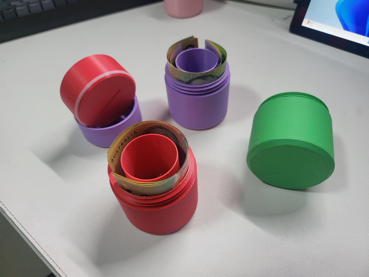 Personalized 3D Printed Money Box for Kids – Custom Name Savings Bank Gift