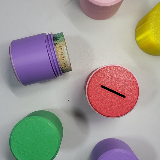 Personalized 3D Printed Money Box for Kids – Custom Name Savings Bank Gift