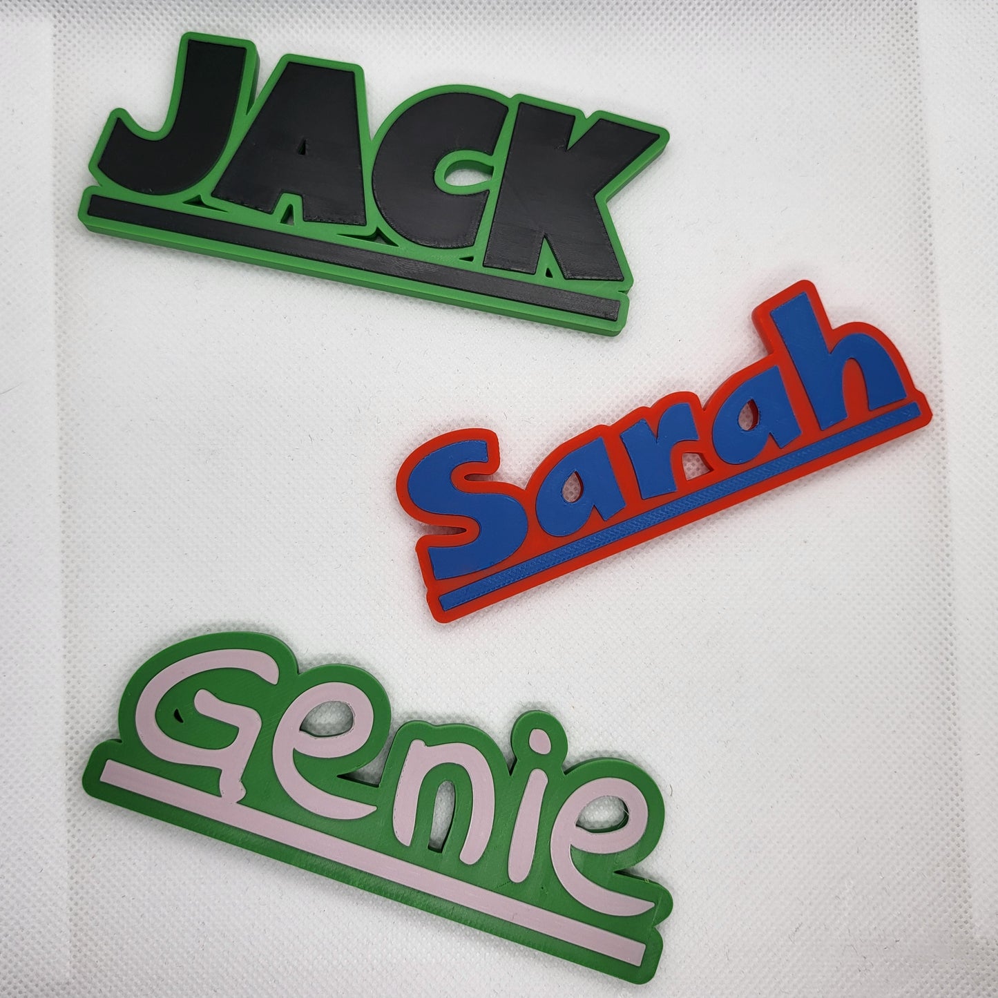 Personalized Desk Name Sign, Personalized 3D Printed Bag Tag, Desk Name Plaque, Personalized Desk Name Plates, Desk Name Plates Office