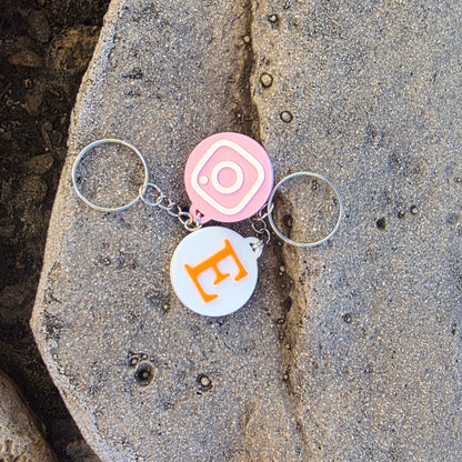 Custom NFC Instagram Keychain – 3D Printed Social Media Scan Tag for Content Creators