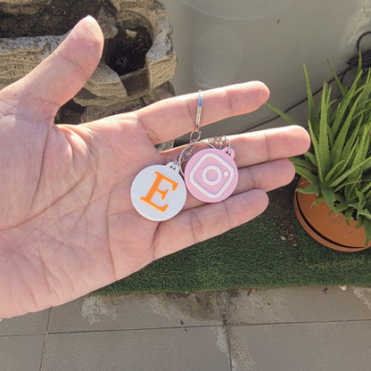 Custom NFC Instagram Keychain – 3D Printed Social Media Scan Tag for Content Creators