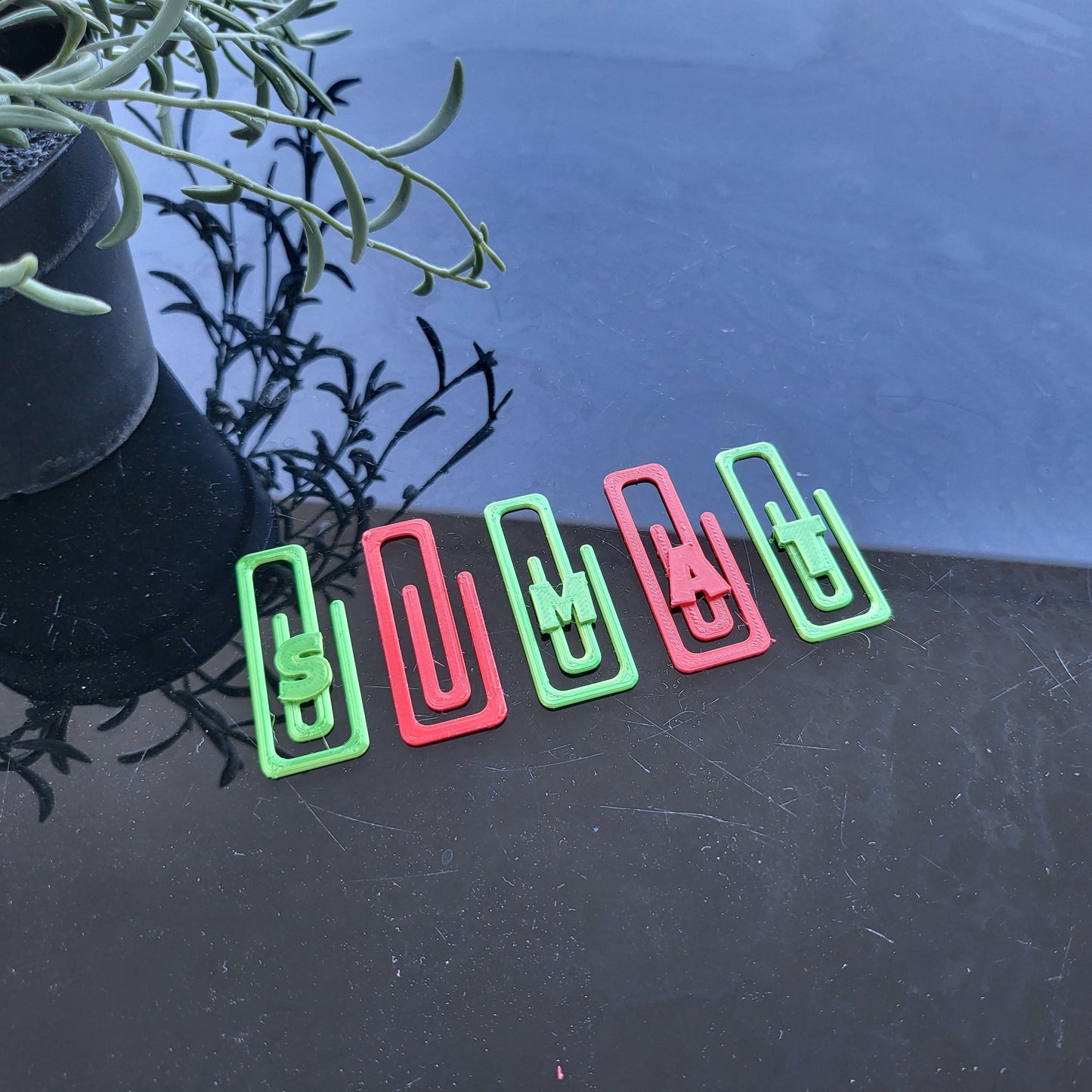 Custom 3d Printed Bookmark, Personalized Alphabets Bookmark, Back to School Bookmarks, Gift for Book Lover's, Custom Bookmarks Gift For Her