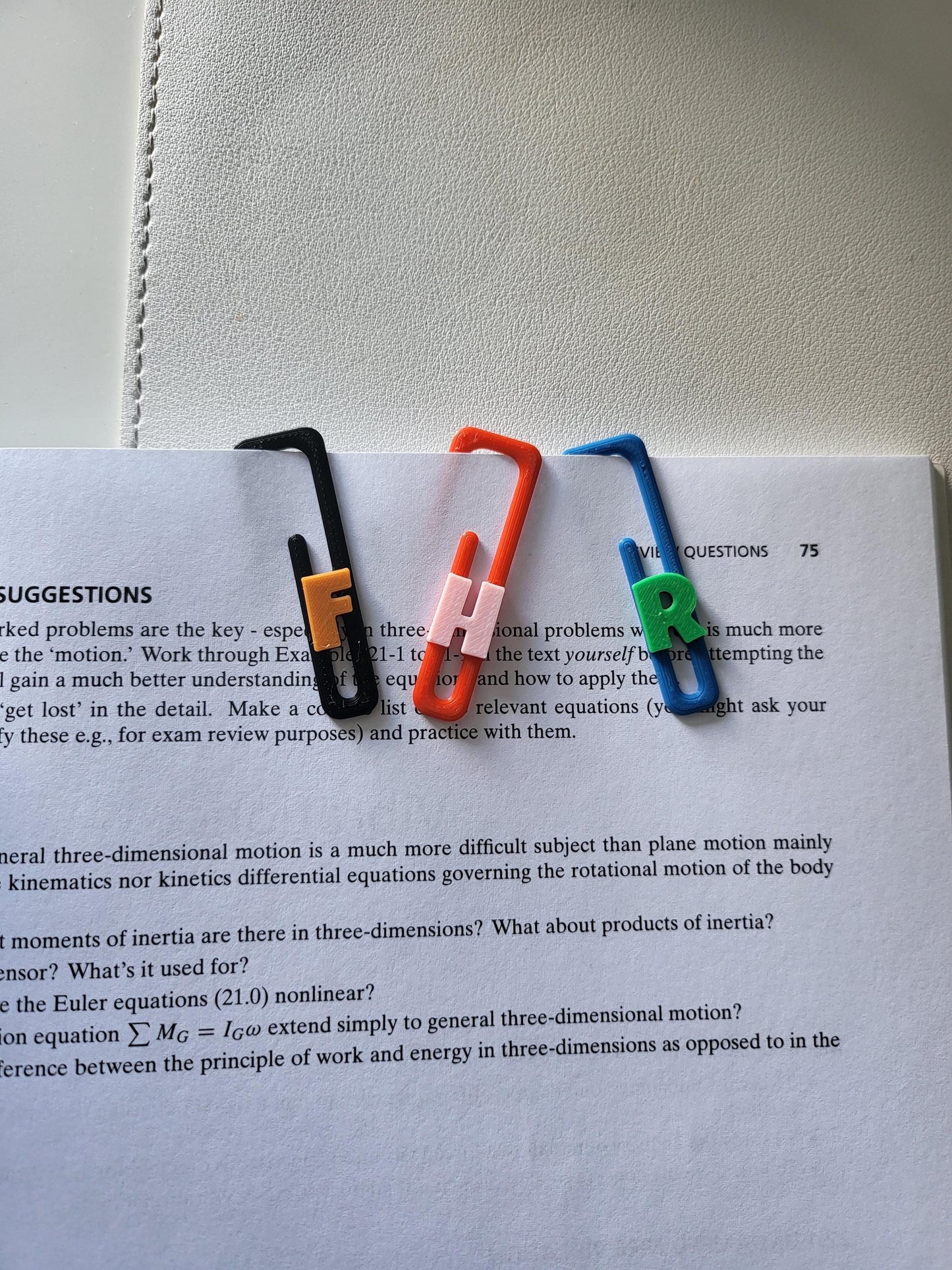 Custom 3d Printed Bookmark, Personalized Alphabets Bookmark, Back to School Bookmarks, Gift for Book Lover's, Custom Bookmarks Gift For Her