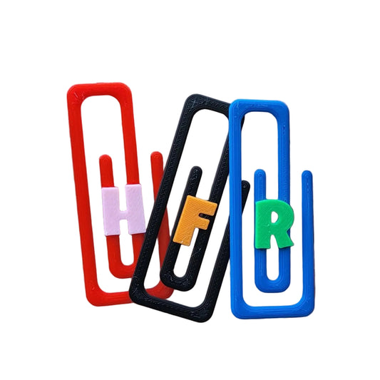 Custom 3d Printed Bookmark, Personalized Alphabets Bookmark, Back to School Bookmarks, Gift for Book Lover's, Custom Bookmarks Gift For Her