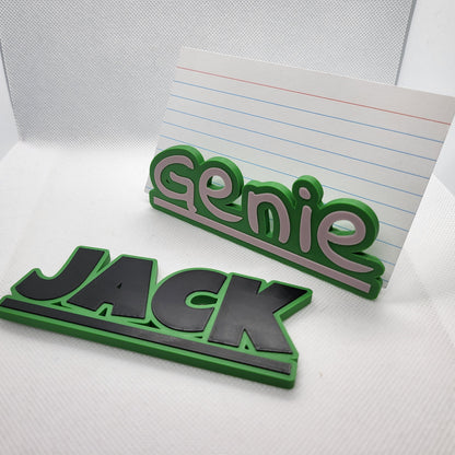 Personalized Desk Name Sign, Personalized 3D Printed Bag Tag, Desk Name Plaque, Personalized Desk Name Plates, Desk Name Plates Office