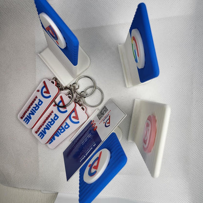 Personalized Smart NFC Business Card, Keychain With NFC For Business, Compatible Digital Business Card, Personalized Card Display