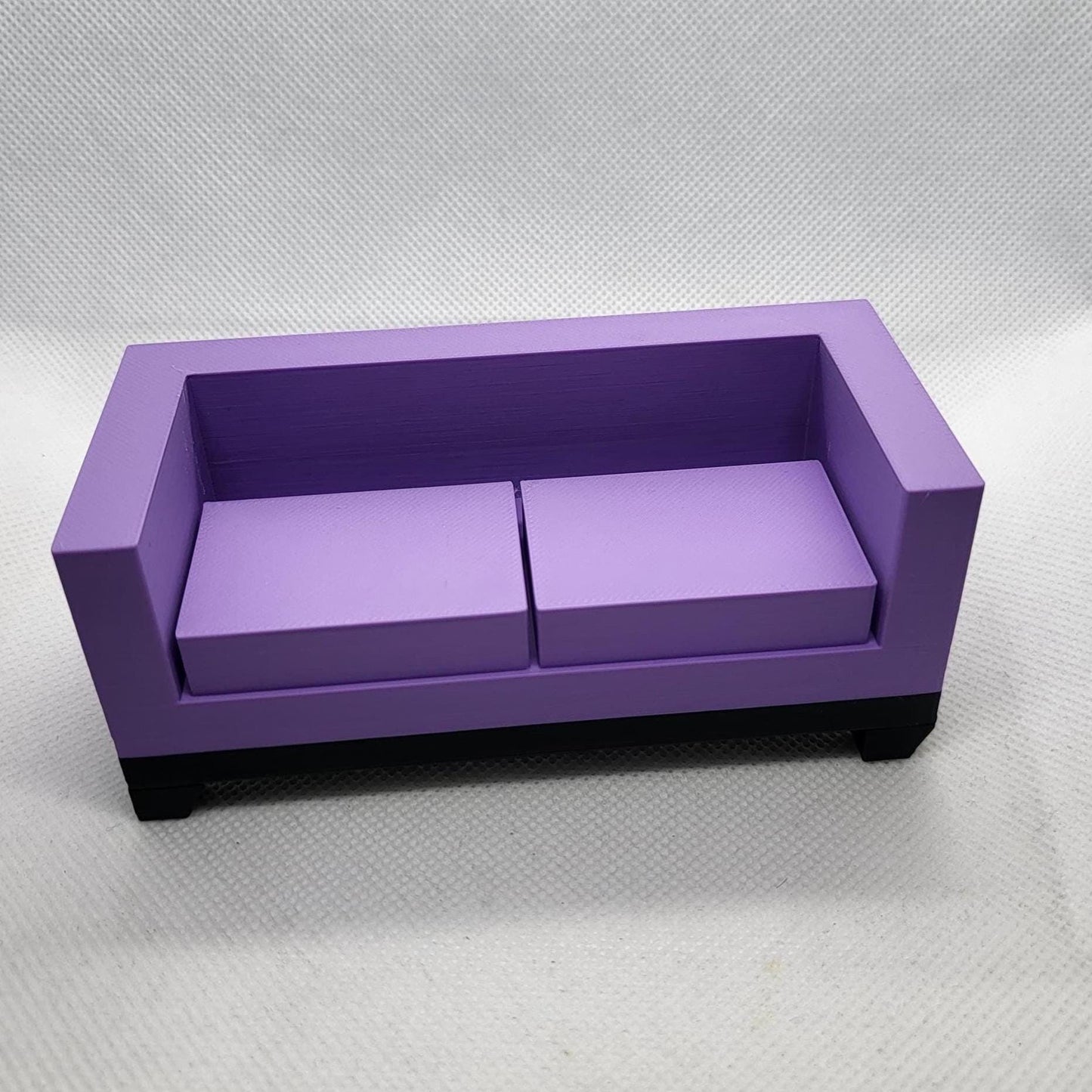 3D Printed Mini Sofa Business Card Holder – Therapist Couch Desk Display